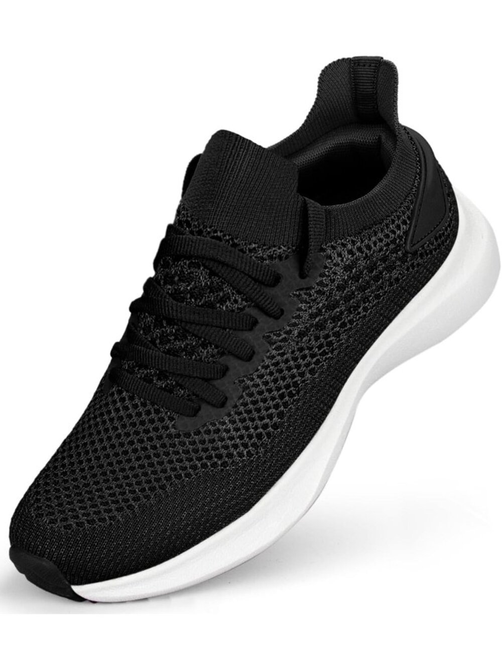 🆕Women's Black White Breathable Running Sneakers Casual Tennis Walking Shoes